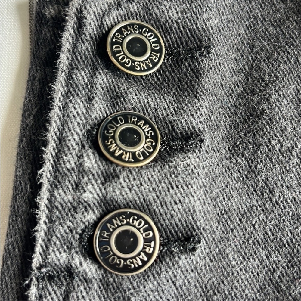 Hysteric Glamour Vintage Goth Grunge Punk Distressed Overall Mini Dress Whimsi - Picture 4 of 11